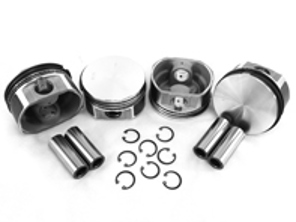 Piston set, Flat top 90x66mm. Porsche 914 - VW9000T4FP