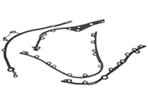 Timing case gasket set. Porsche 958 Cayenne 4.8L / 970 Panamera 3.6L / 4.8L - 94810113022, 94810113021, 94810112521, 94810112520, 94810112720, 94810112921, 94810112922