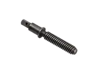 Heater cable adjuster shaft with slider nut. Porsche 356 - 69542471500, 69542471700