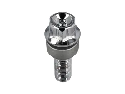 Wheel bolt chrome-plated +5mm Longer Porsche 996 / Boxster / 997 / Cayman / Cayenne / 991 / 992 / Macan / Panamera - 99736120301, 99736120302, 9973612031, 99636120300, 99636120301, 99636120302