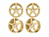 DD1 Centre Lock Alloy Wheel Set Satin Gold. Porsche 992.1 GTS - 9M992GT, 9MMAG992TGTSC, W04169001, W04162001 - 992.25.14.F.SG, 992.25.15.R.SG