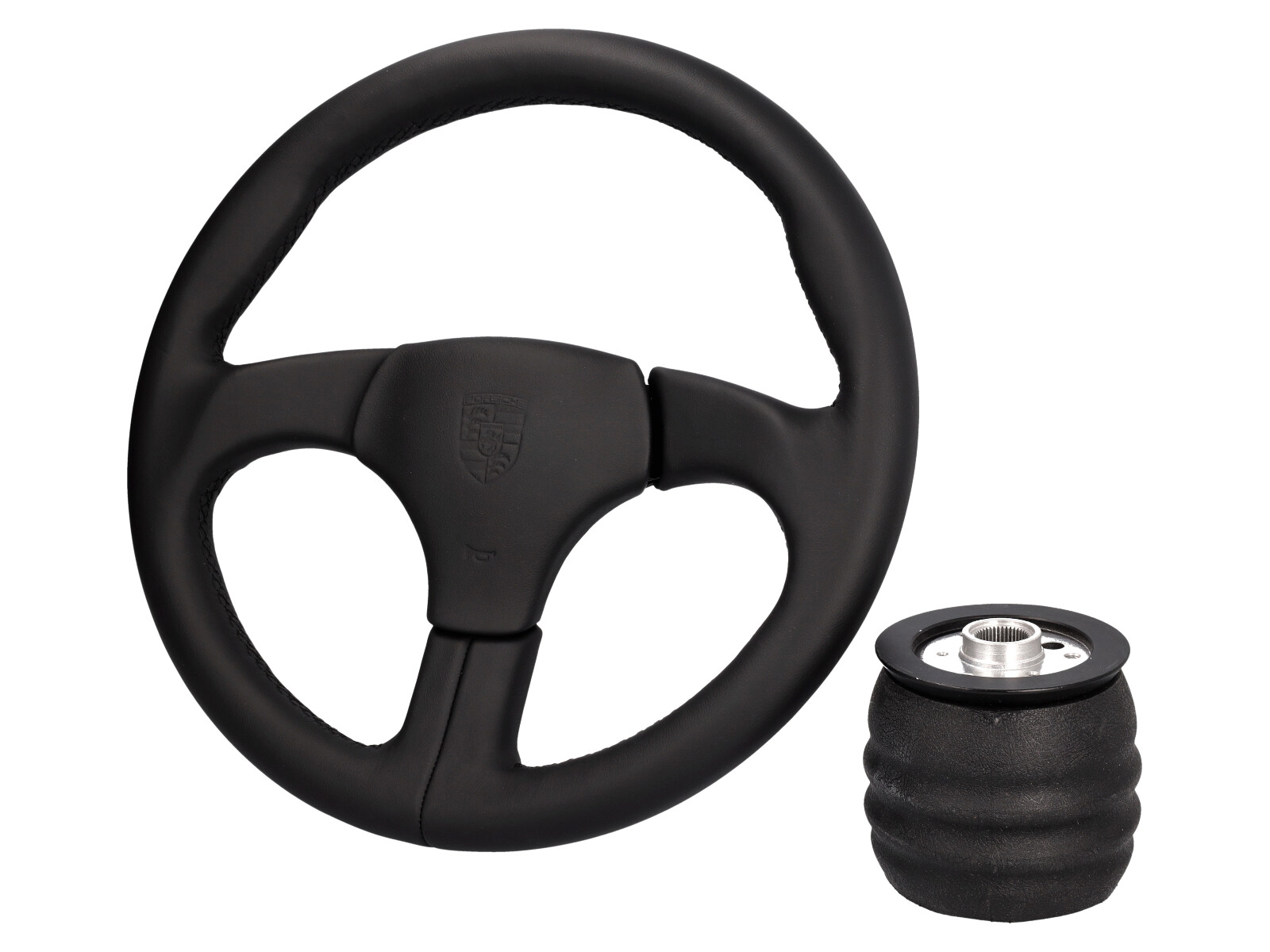 Steering wheel RS 3 Spoke with boss - 360mm for 911 74-89
