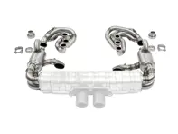 CARGRAPHIC GT Sport Exhaust System Backdate with ID42, with heating, for GT3 silencer. Porsche 964 Carrera 2/4/RS - 96411104504, 96411104605, 96411104502, 96421103905, 96421103932, 96421104004, 997111027A1