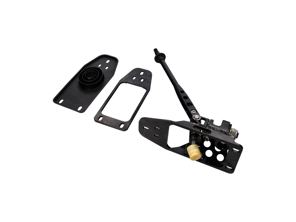 USED ExactShift Billet Short Shifter ,BLACK, With BLACK Shift Knob. Porsche 911 with 915 transmission - 91142401706, 91142401707, 91142401708, 91142401709, 91142401710, 91142401711, 91142401712, 91142401713, 91142401714, 91142401715