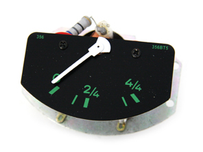 Fuel gauge meter, 6V. Porsche 356 / 356A - 64420180101 - 644 201 801 01