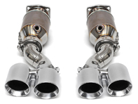 Muffler bypass exhaust system, STREET. Porsche 997.1 Turbo - 99711102772