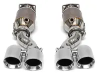 Muffler bypass exhaust system, STREET. Porsche 997.1 Turbo - 99711102772