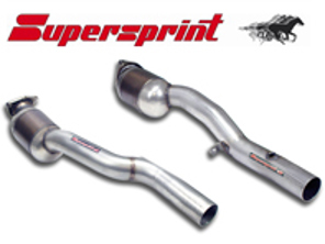 Exhaust Front Metallic Catalytic Converter. Porsche Cayenne 958 TURBO  Supersprint - 245702, 245722