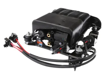 Air suspension level adjustment compressor. Porsche 970 Panamera - 97035815126, 97035815125, 97035815124, 97035815123, 97035815122, 97035815108, 97035815107, 97035815109, 97035815110, 97035815111, 97035815112, 97035815113, 97035815114, 97035815127, 97035815128 - URO-019833