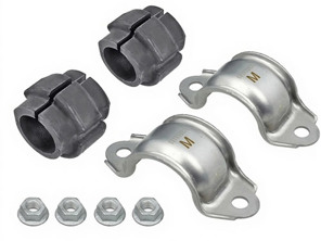 Stabilizer bar bush kit Front. Porsche 95B Macan - 4D0411327J - 4D0411327J, 4D0411336G, 4D0411336D