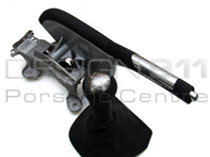 Gear and Handbrake Levers in ALCANTARA. Porsche Boxster / Cayman / 997 - 99704480100, 99704480102, 99704480101, 99704480103