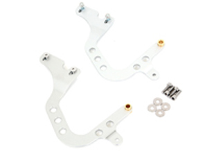 Billet rear decklid hinges - Adjustable. Porsche 964/993 - E196.216
