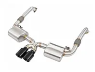 Sports Exhaust Silencer, Non-Valved Stainless Steel. Porsche 987.2 Boxster / 987.2 Cayman 2009–12 - 98711311731, 98711313131, 98711311732, 987113117BX, 98711313132, 987113121BX, 98711311831, 98711311832, 987113118BX, 98711313232, 98711313231, 987113132BX - 9MS98711351131