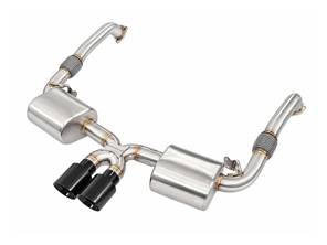 Sports Exhaust Silencer, Non-Valved Stainless Steel. Porsche 987.2 Boxster / 987.2 Cayman 2009–12 - 98711311731, 98711313131, 98711311732, 987113117BX, 98711313132, 987113121BX, 98711311831, 98711311832, 987113118BX, 98711313232, 98711313231, 987113132BX - 9MS98711351131