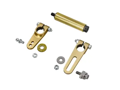 Adjustable throttle bell crank reverse lever. Porsche 911 / 912 /356 - 93042301701, 90142302703, 90142302702, 91442302501, 69542302101, 91142301702, 91142301701