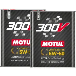 MOTUL 300V COMPETITION 5W-50 engine oil 2ltr - 110859