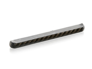Dashboard cover strip, Driver's side, Carbon. Porsche 996 / 986 Boxster LHD - 99655299601, 99655299802