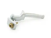 Door hinge, upper. Porsche 996 / 986 Boxster - 99653132205, 99653132204, 99653132105, 99653132104