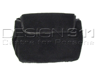 CD Changer Bag Pouch in Black. Porsche 993 1994-95 - 993555675005FV