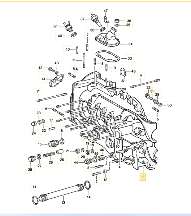 Hella Pierburg 7.22280.02.0 ChangeOver Valve – Air Injection, For Porsche 911 Boxster