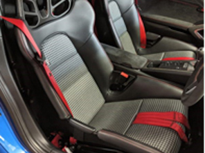 Seat cover and softer foam set. Porsche 918 fixed carbon bucket seats