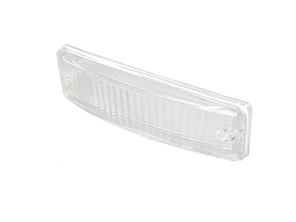 Side indicator lens, Clear. Porsche 911 74-89 / 912 76 / 930 - 91163195700 - 1695450500, URO-012732