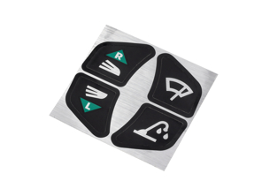 Sticker set, wiper and turn signal. Porsche 911 - 90155933000 - 901.559.330.00, 1601502110