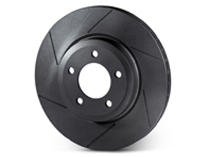 Slotted brake disc rotor front. Porsche 958 Cayenne (OE No 95835140301 and 95835140401) - 95835140300, 95835140301, 95835140400, 95835140401