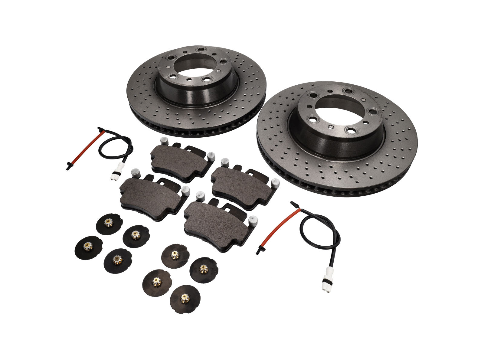EBC 03-05 Porsche 911 (996) (Cast Iron Rotor only) 3.6 Carrera 4S Bluestuff Front Brake Pads