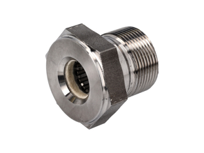 Flywheel HD gland nut. Porsche 356 / 912 - 61610202501 - NLA-102-025-01, NLA0202501, 11218