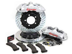 Brembo GT Big brake kit (Front), Silver caliper. Porsche - Brake disc size: 355x32 - 1M18003A, 1M18003A1, 1M18003A2, 1M18003A3