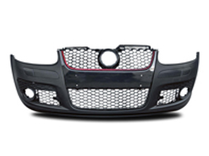 VW Golf MK5 MKV Front GTi Bumper Complete ABS Plastic - 0002214850, 2214850, 1K1807103JTI
