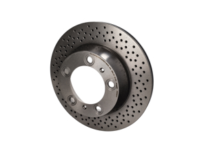 Brake disc rotor Rear. Porsche Boxster 987/981/982 / Cayman 987C/981C/982C - 9899811, 09.8998.11, 09899811, 98735240101, 98735240101BRE