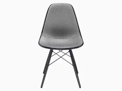 Eames Plastic Side Chair - Pepita. Limited Edition - WAP0500550R0UK, WAP0500500RGCP