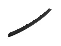 Front Bumper Upper Centre Disc Grille, Satin Black. Porsche 958 Cayenne 2010-17 - 958505973009B9, 958505973009B, 995850597300G2L - POR958505973009B9#F