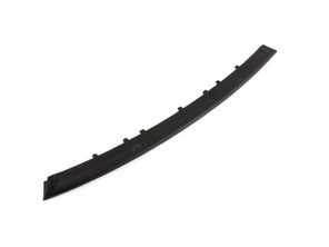 Front Bumper Upper Centre Disc Grille, Satin Black. Porsche 958 Cayenne 2010-17 - 958505973009B9, 958505973009B, 995850597300G2L - POR958505973009B9#F