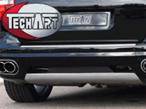 TechArt Diffusor of Rear Skirt I. Porsche Cayenne (957)
