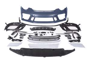 991.2 GT3 look Front bumper conversion kit for Porsche 991.1 2WD - 99150531380, 992GT3RRKIT, 992GT3EXHKIT