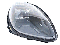Black LED matrix headlamp, RHD Cars. Porsche 95B Macan with PDLS - 711451000479, 711451000480, 95B941079AT, 95B941080AT, PAB941749, 95B941079M, 95B941080M