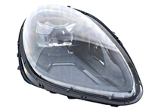 Black LED matrix headlamp, RHD Cars. Porsche 95B Macan with PDLS - 711451000479, 711451000480, 95B941079AT, 95B941080AT, PAB941749, 95B941079M, 95B941080M