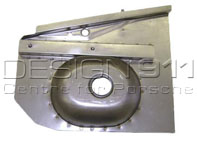 Battery box side, LEFT, with heater bubble. Porsche 356 T6 - 64450103306, PP141AL, P141A