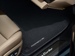 Floor mats with Nubuk surround. Porsche Taycan 2020>> RHD - Right hand drive - 9JA864435, 9JA864435OS5, 9JA864435OH7, 9JA864435OU6, 9JA864435OS1