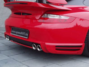Rear diffuser SpeedArt BTR. Porsche 997 C2 / C2S