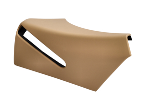 B-Pillar Trim for Seat Belt Pass-Through - Left-Side. Porsche 981 Boxster 2012-2016 - 98155545104, 981555451041E0, 981555451101E0, 981555451046L0, 981555451044H0, 981555451042F0, 98155545104OP1, 981555451047N0, 98155545104OW5