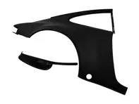 Rear 1/4 panel turbo Coupe, Right. Porsche 930 Turbo Body - 93050306101GRV, 93050306201GRV, 591349, 591350, 1680401170, 1680401180 - 1680401170, 1680401180, 591349, 591350