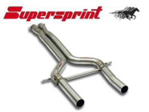 Exhaust Centre Pipes X-Pipe. Porsche Panamera Turbo 4.8L Supersprint - 247013