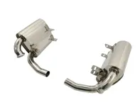 Exhaust Muffler / Silencer Sports DesignTek for Porsche 996 Carrera - 99611112257, 99611113254, 99611198404, 99611113274, 99611113275, 99611113270, 99611198405, 99611113168, 99611198504, 99611113174, 99611113175, 99611113170, 99611198505, 99611112157, 99611113154