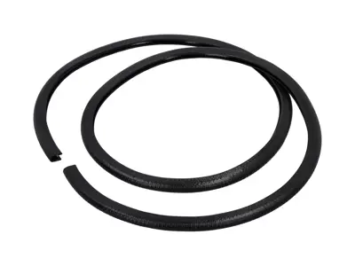Piping door frame A-pillar 1700mm. Porsche 924 / 944 - 477867367A