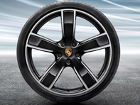 22' Cayenne 'Sport Classic' Alloy Wheels & Summer Tyres Original Porsche - 9Y0044640R