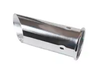Exhaust tail pipe, Chrome. Porsche 911 / 914 - 90111124501, 1620705700 - 1620705700